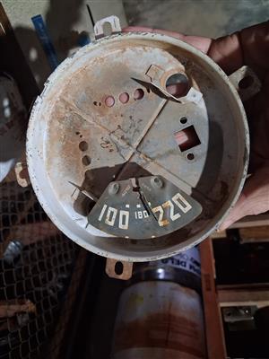 Meter holder, for old car