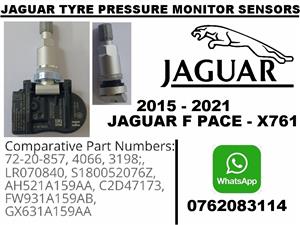 Jaguar F Pace TPMS tyre pressure monitor sensors 