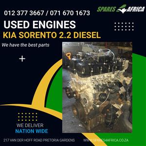 KIA SORENTO 2.2 DIESEL ENGINE