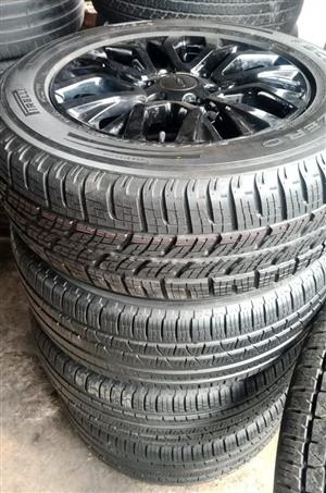 18inch Ford Thunder/Wildtrack mags with Pireli Scopion Verde set 