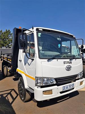 2014 FAW 4Cubic Tipper