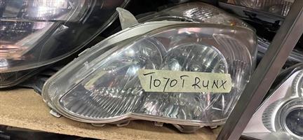 Toyota RUNX headlight
