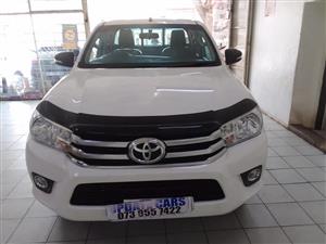2018 Toyota Hilux 2.4 GD6 HiRider Supercab White Color  Manual, Diesel 61000km 