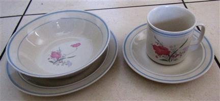 Porcelain Breakfast Set x 6
