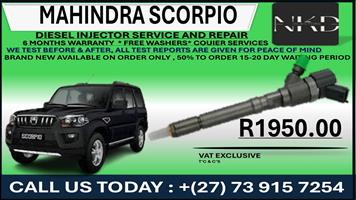 Mahindra Scorpio Diesel Injectors 