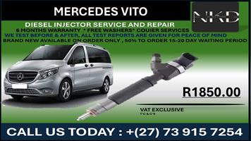Mercedes Vito Diesel Injectors 