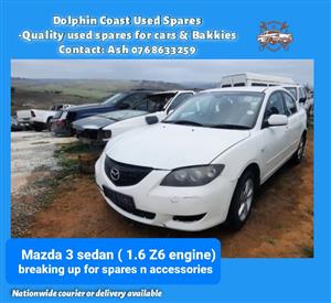 Mazda 3 ( 1.6 Z6 engine) breaking up for spares