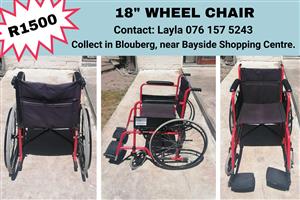 18" Basic Wheelchair