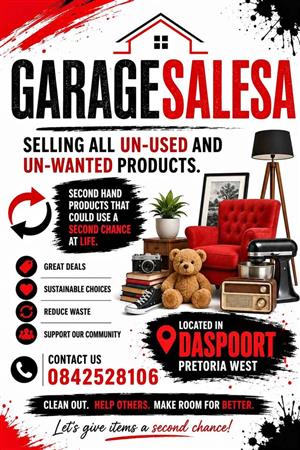 Garage sale sa