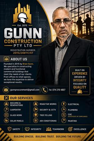 Construction and security services no job to big or to small