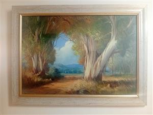 L. Albertyn Original Oil Painting