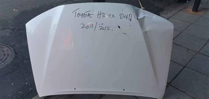 Toyota Hilux D4D Bonnet.