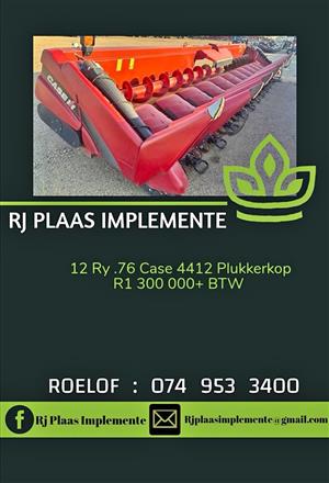 Case 12 ry 76 plukkerkop 4412