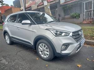 2019 Hyundai Creta Executive SUV, 1.6 petrol, Manual, Silver Color, Mileage 