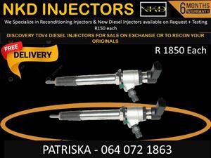 DIESEL INJECTORS FOR DISCOVERY TDV 4 FOR SALE