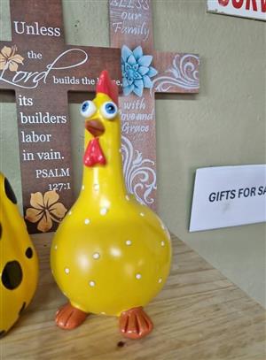 Ornament Chicken resin
