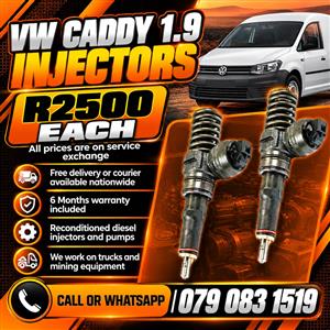 VW CADDY 1.9 INJECTORS FOR SALE WITH WARRANTY 
