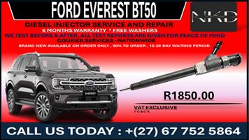 Ford Everest BT50 Diesel Fuel Injectors