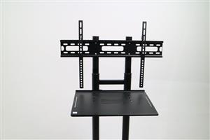 Entertainment Stand with brackets for LCD / LED TV’s on wheels
