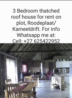 Nice 3 Bedroom house for rent in Roodeplaat.