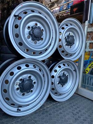 New Bakkie Steel rims size 16 for Ford Ranger   Adress:15 Cawood street northend