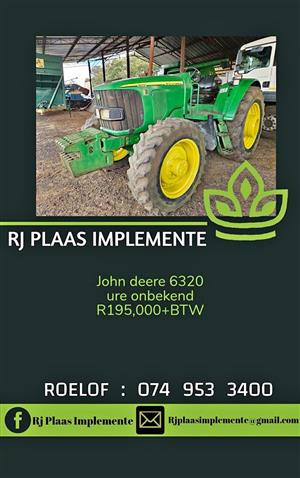 John deere 6320