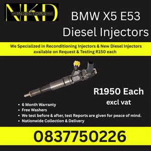 BMW X5 E53 DIESEL INJECTORS FOR SALE