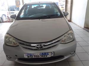 2014 TOYOTA ETIOS 1.5 MANUAL  PETROL  SILVER COLOR  85.000KM 
