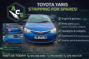 2010 model Toyota etios available for stripping