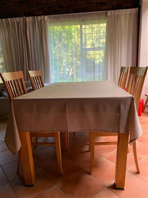 Bargain - Dining Table Set with 6 chairs - Reduced Price