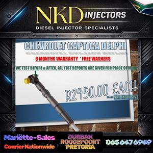 Delphi Captiva Chevrolet Diesel Injectors