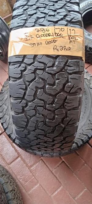 2x BF Goodridge ko2 AT tyre