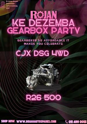 ROJAN KE-DEZEMBER SPECIAL: CJX DSG 4WD GEARBOX 