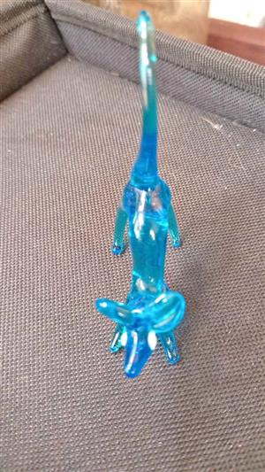 Vintage Blue Murano Glass