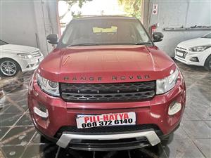 2012 RANGE ROVER EVOQUE SD4 2.2 AUTOMATIC