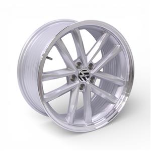 17″ M8620 5/100 Silver Alloy Wheels