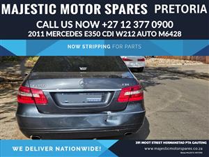 Mercedes E350 cdi W212 stripping for used spares