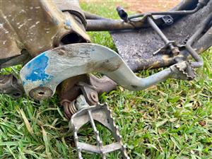 Yamaha YZ 250 F brake pedal. Meyerton bike scrapyard new and secondhand spares.