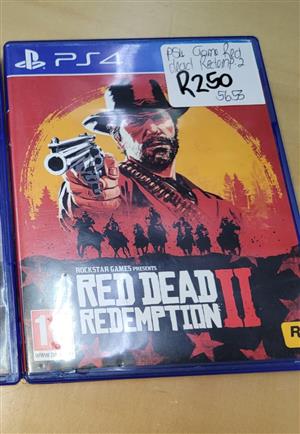 Ps4 Red dead Redemption 2