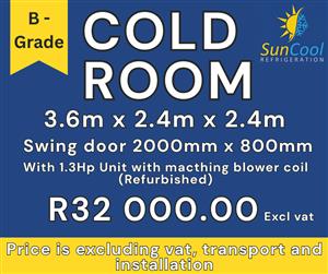 B-Grade Cold Room