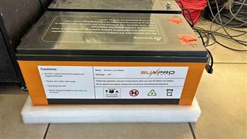 200ah 12v Lithium Battery,  New sealed in box with 1yr warranty