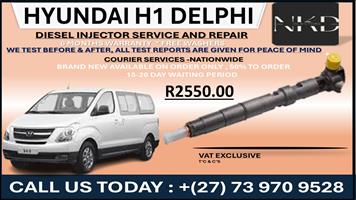 Hyundai H1 Delphi Diesel Injectors 