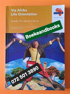 Grade 10 - Via Afrika Life Orientation - Learner's Book - F Hendricks.
