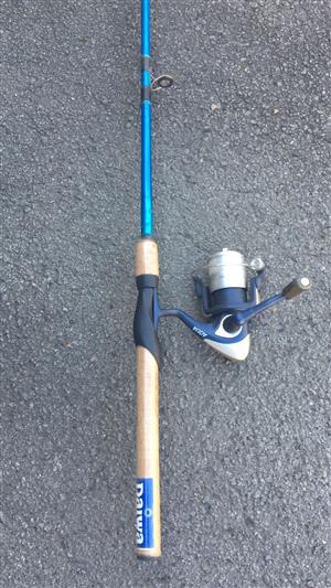 Diawa 6Ft rod and Aqua AP 20 Reel - in excellent condition 