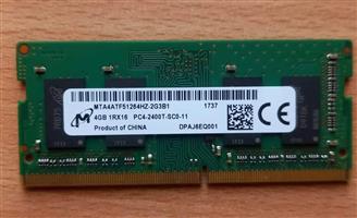 4GB DDR4 Laptop Memory