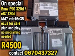 Bmw E90 320d. E87 120d m47 ecus for sale