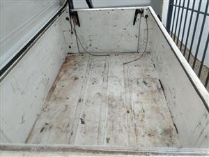 It trailor a very good used one tires are 80% good just a small rust but not in 