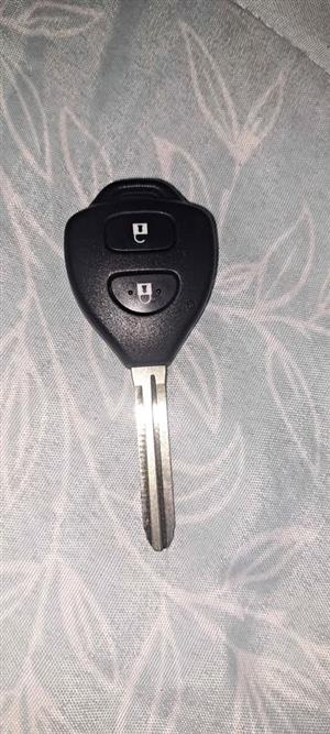 Toyota key supplied and coded