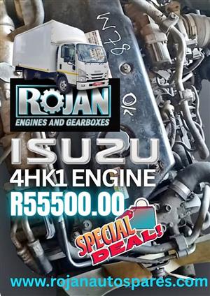 ISUZU 4HK1 ENGINE ON SPECIAL!!!