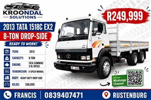 2013 Tata 1518C EX2 8 Ton Drop-Side